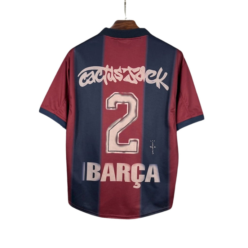 BARCELONA I x TRAVIS SCOTT CACTUS JACK EDICIÓN LIMITADA 00/01 HOMBRE (RETRO)