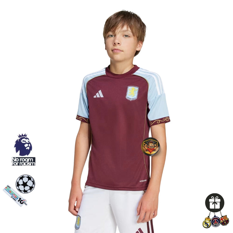 ASTON VILLA I 25/26 CONJUNTO INFANTIL