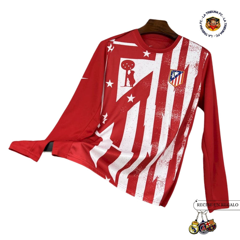 ATLETICO MADRID CALENTAMIENTO 25/26 HOMBRE (MANGA LARGA)