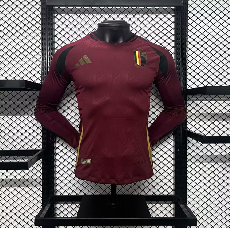 BELGIUM EURO I 2024 MEN (PLAYER VERSION) LONG SLEEVE