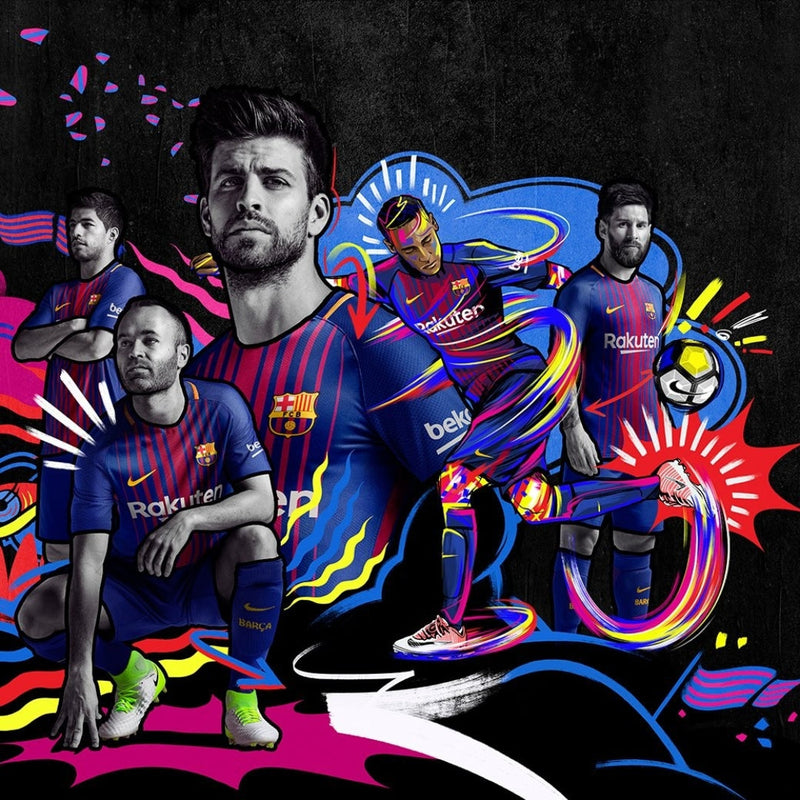 BARCELONA I 17/18 HOMBRE (RETRO)