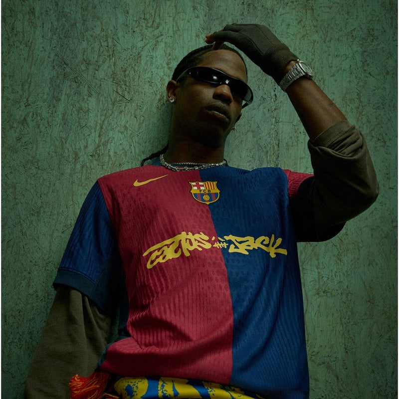 BARCELONA x TRAVIS SCOTT CACTUS JACK 2025 EDICIÓN LIMITADA VERSION JUGADOR