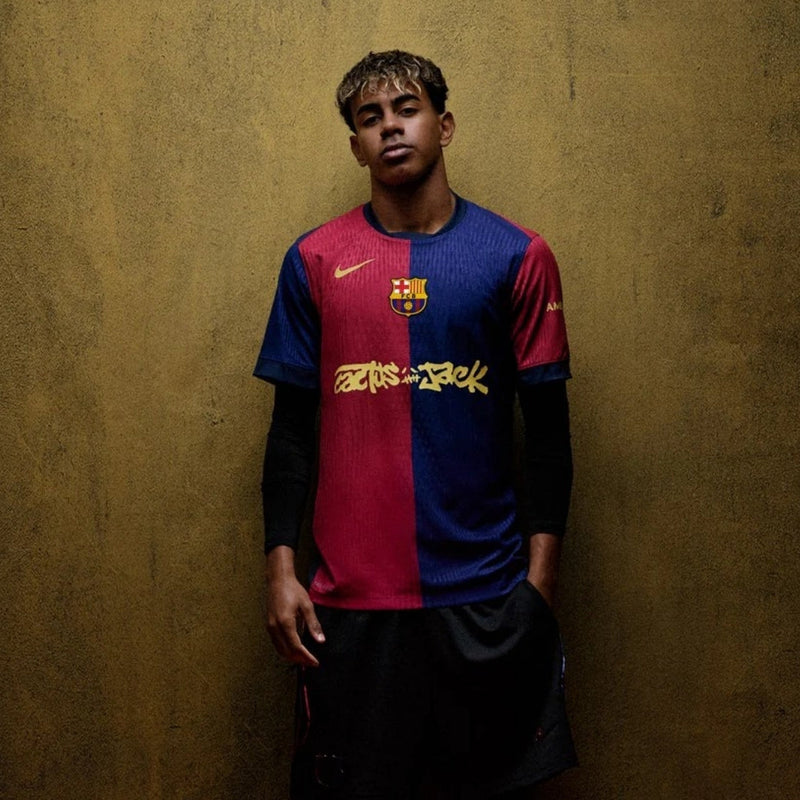 BARCELONA x TRAVIS SCOTT CACTUS JACK 2025 EDICIÓN LIMITADA VERSION JUGADOR