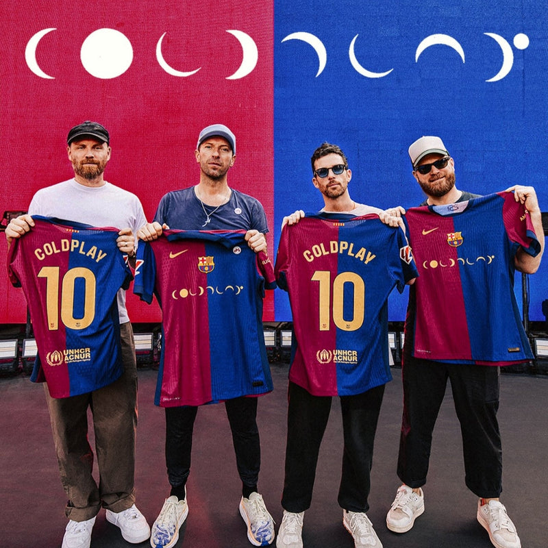 BARCELONA X COLDPLAY PRIMERA EQUIPACIÓN 2024/25 EDICIÓN ESPECIAL