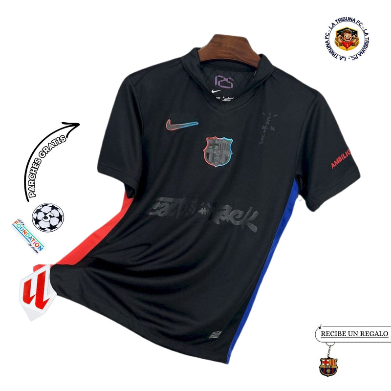 BARCELONA x TRAVIS SCOTT CACTUS JACK NEGRA 2025 EDICIÓN LIMITADA