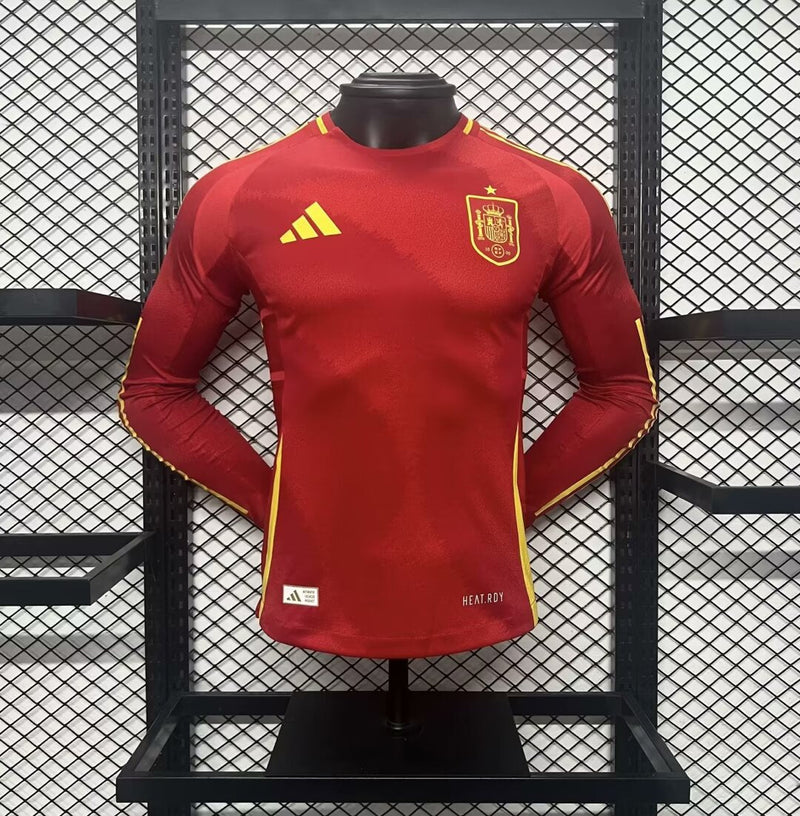 SPAIN EURO I 2024 MEN (PLAYER VERSION) LONG SLEEVE