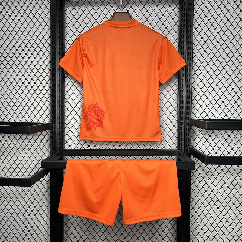 REAL MADRID Y-3 ORANGE 24/25 KIDS KIT