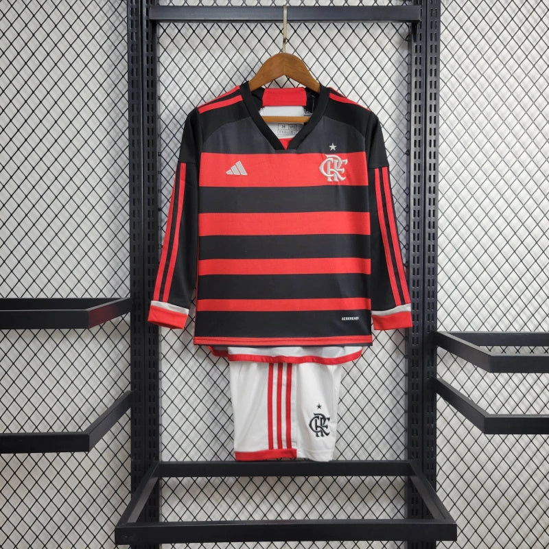 FLAMENGO I 24/25 CHILDREN'S SET (LONG SLEEVE) 